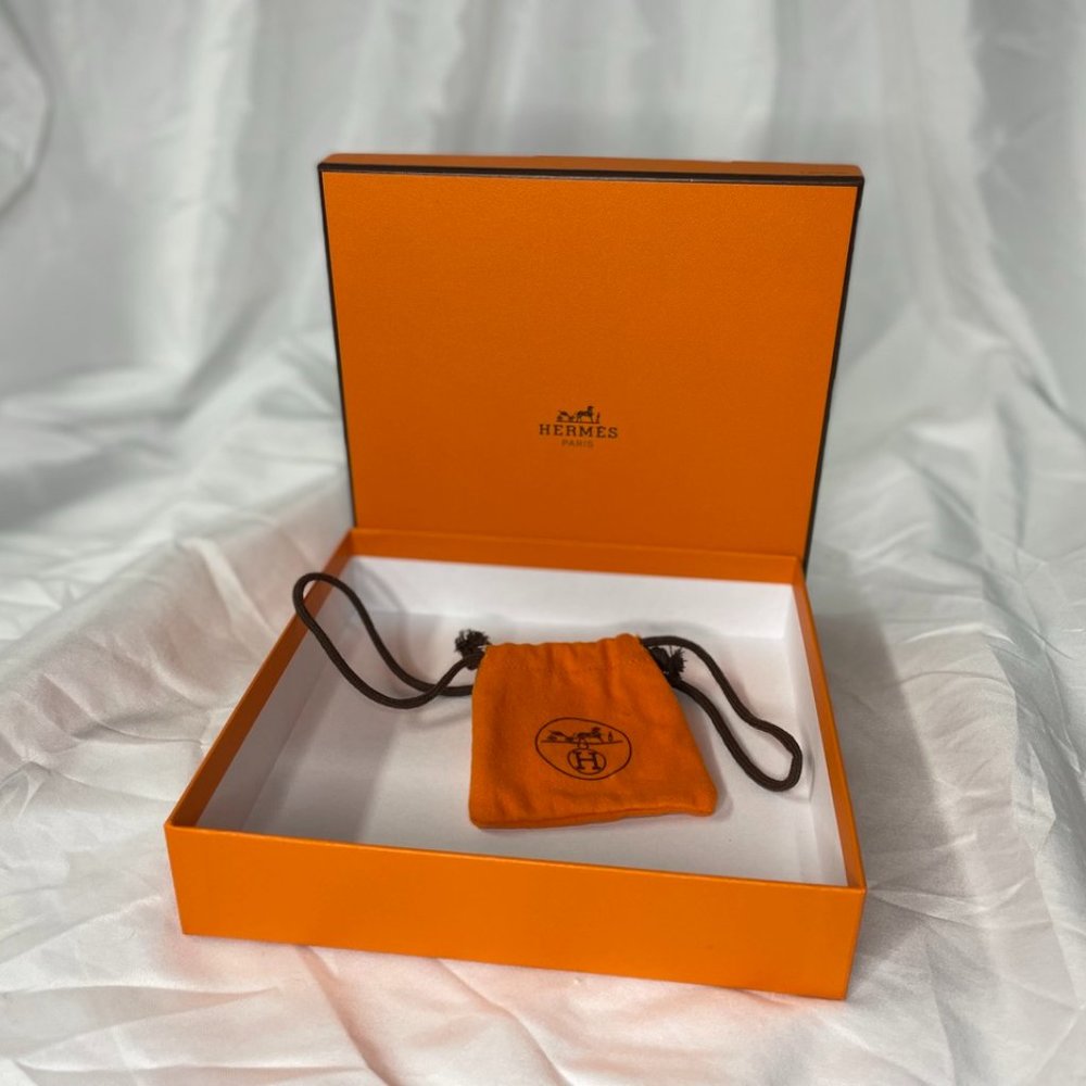 Authentic Hermes Empty Box with small bag